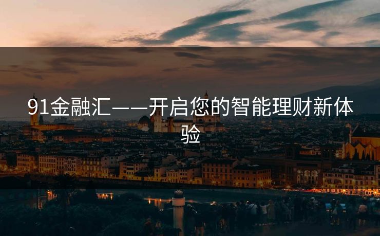91金融汇——开启您的智能理财新体验 91金融汇——开启您的智能理财新体验